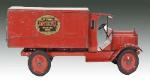 rare red keystone moving van only 2 known buddy l museum free antique toy appraisals, struditoy oil truck