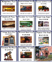 buying toy collections, buying antique toys, buying vintage toys, vintage toy identification, antique toy identification, toy appraisal, german tin toys, vintage space toys, buddy l toys, antique toy value, vintage toy value, antique toy price guide, vintage toy price guide